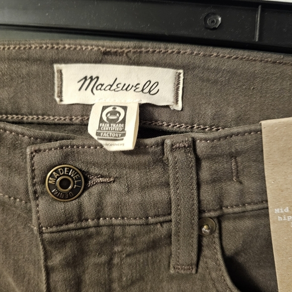 Madewell Mid-Rise Kick Out Womens Size 24 NWT - Picture 3 of 6